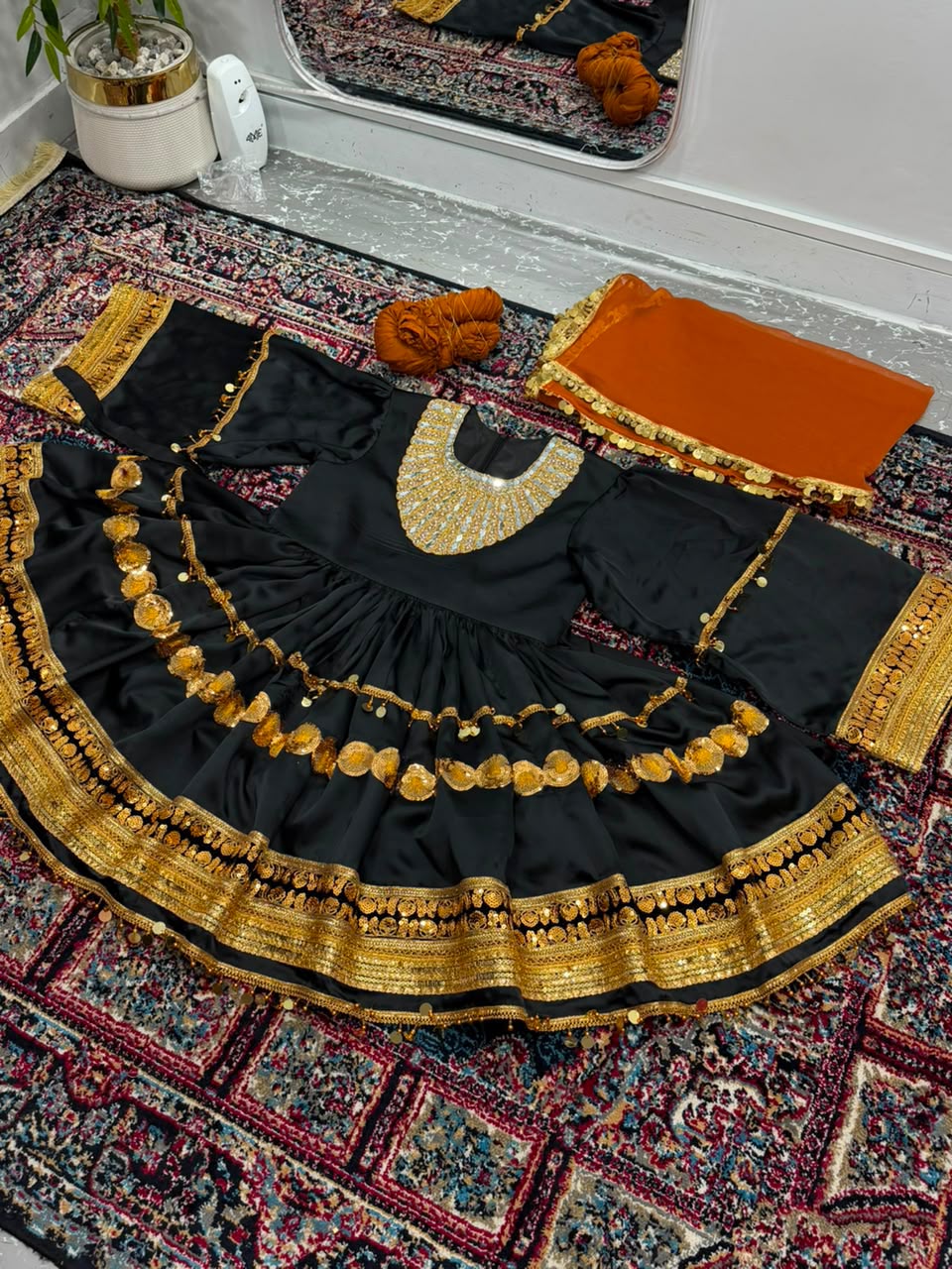 Afghanistan Traditional Dress Black
