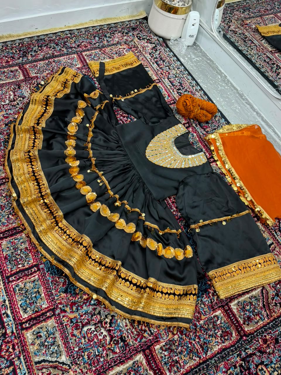 Afghanistan Traditional Dress Black