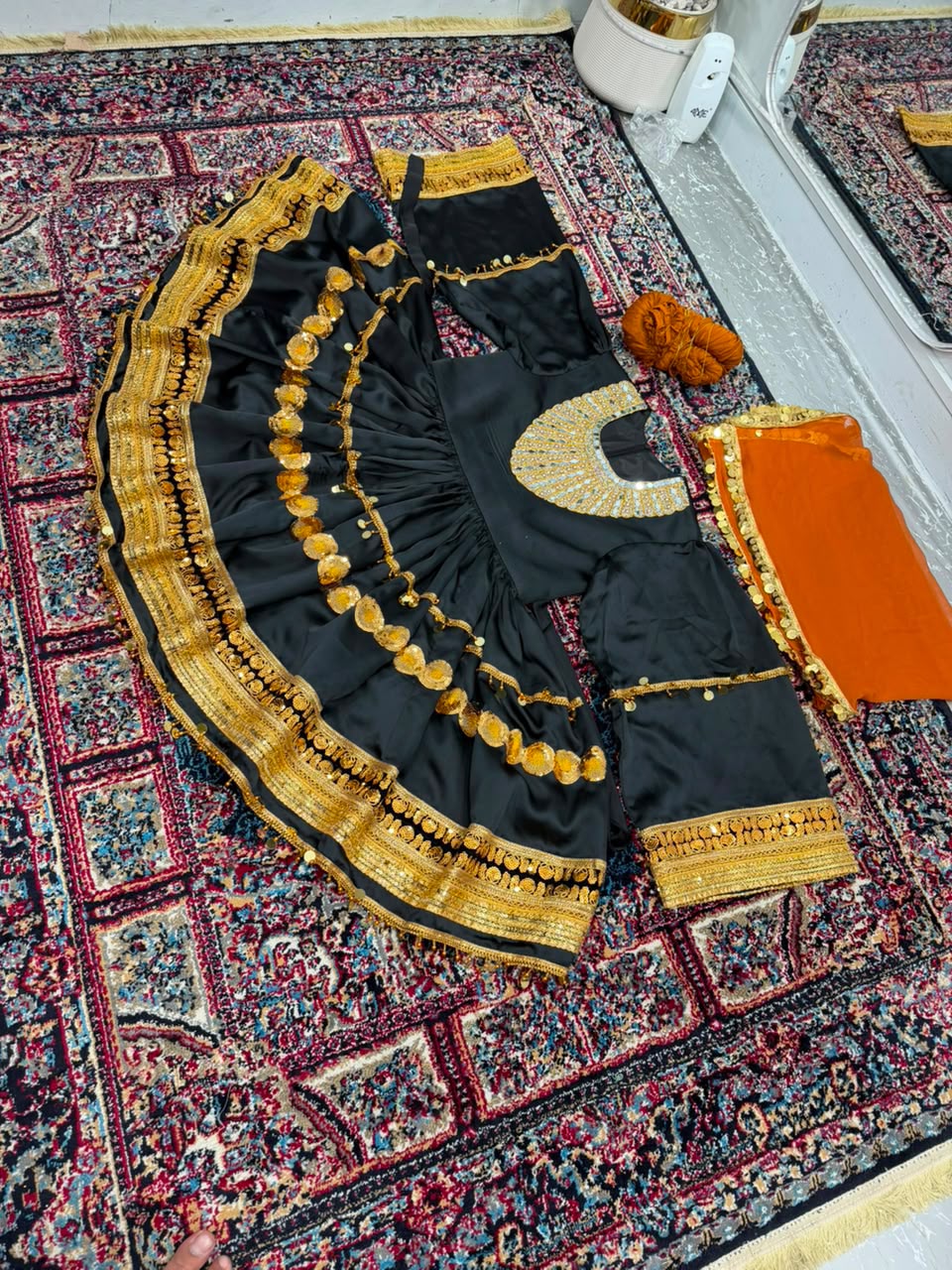 Afghanistan Traditional Dress Black